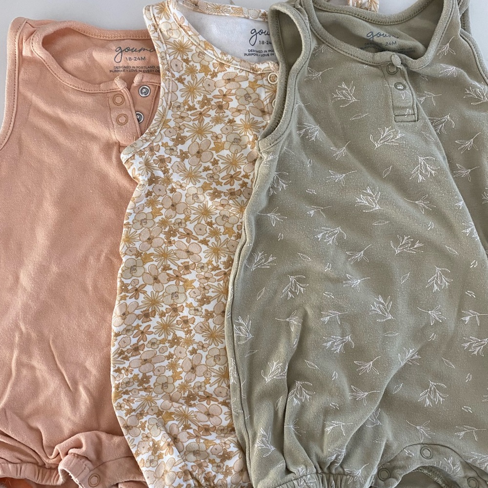 Goumi Romper (set of 3)